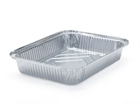 Square Wrinklewall Aluminum Foil Container