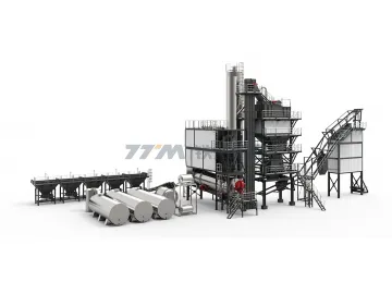 Asphalt Mixing Plant (with Side Storage Bin), PLB Series