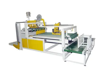 Semi Automatic Box Gluer Machine