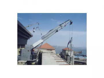 Swing Arm Rail Mounted Window Cleaning Machinery