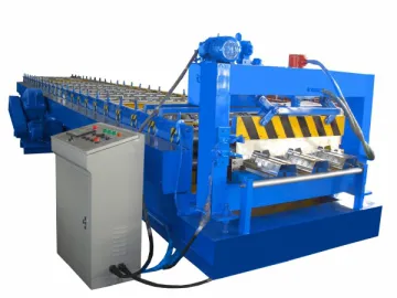 Steel Floor Decking Roll Forming Machine