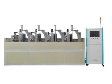 4-Head CNC 3D Glass Grinding Edge Chamfering Machine