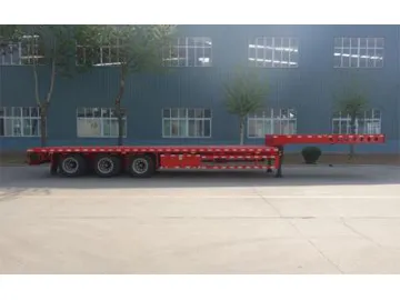 30T-60T Drop Deck Flatbed Trailer