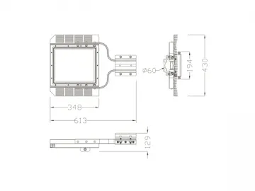 60PCS LED Street Light