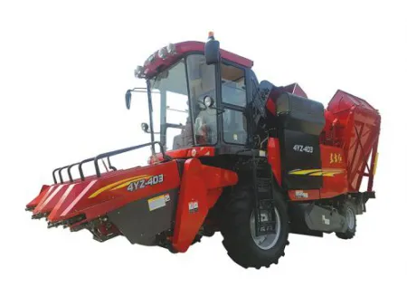 Corn Harvester (Combine Harvester with Corn Header)