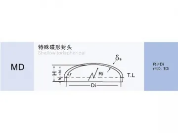 Shallow Torispherical Head (MD/XD)