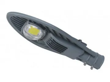 LED Street Light Fixture, 124 COB LEDs