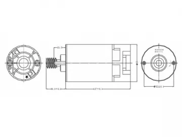 65mm Brushed Motor