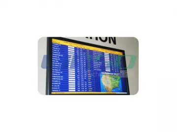 Flight Information LED Board / Split-Flap Display