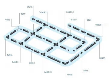 4 Wire 3 Circuit Connector, Track Lighting Parts