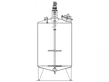 Single Layer Mixing Tank