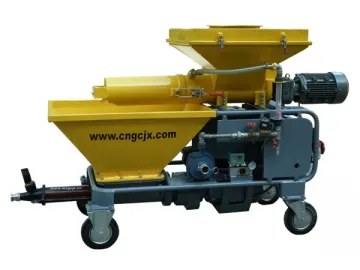 Continuous Plastering Machine for Wall