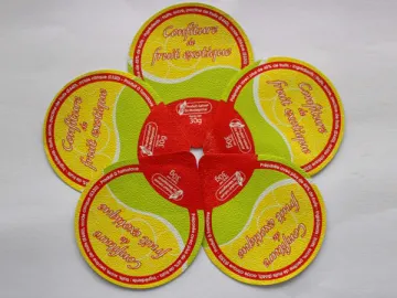 Aluminium Foil Lid  (Lidding Film for Sealing Plastic Fruit Jelly Cup)