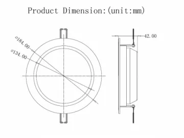 15W Sensor LED Down Light