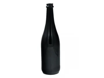 Black Glass Bottles