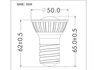 1x3W LED Spotlight