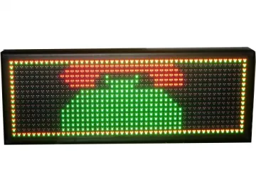 Dual Color LED Moving Sign