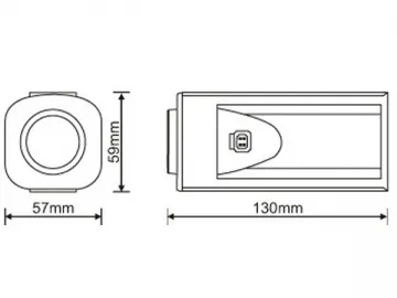 CCD License Plate Camera