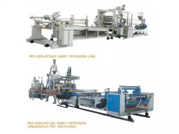 PET Sheet Extrusion Line