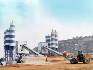 120 m³/h Concrete Batch Plant, HZS120