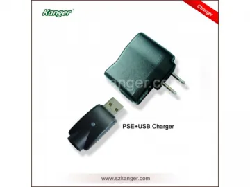 USA Plug PSE USB Charger