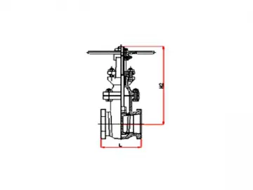 SHC-3D Metal Seal Gate Valve