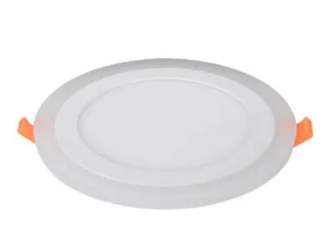 LED Recessed Light, Edge-lit Fixture