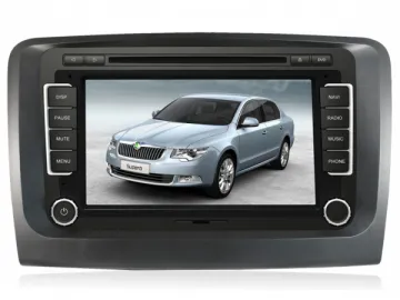 In-Dash Car GPS Navigation System for Skoda Superb