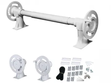 Swimming Pool Cover Rollers and Reels