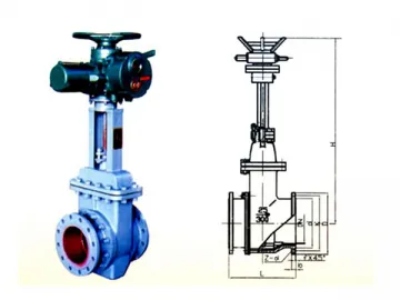 Slagging Gate Valve