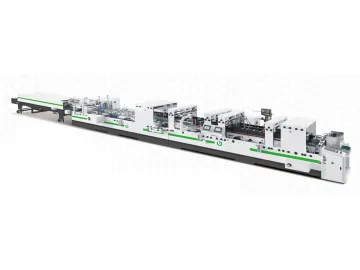 High Speed Carton Box Folding and Gluing Machine (4&amp;6 Corners Boxes Folder Gluer), HZH-FBP