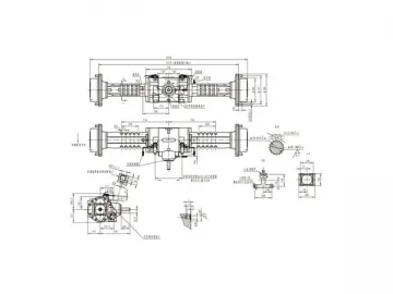 WZD75 Loader-Digger Drive Axle