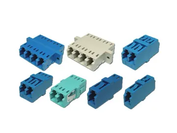 LC Adapter, Simplex/ Duplex LC Fiber Optic Adapter