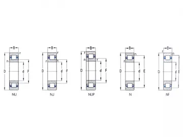 Single-Row Cylindrical Roller Bearings