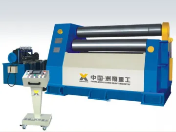 Arc Down-Adjusting 3-Roller Rolling Machine