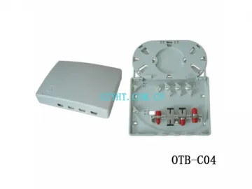 OTB-C04 FTTH Fiber Optic Terminal Box