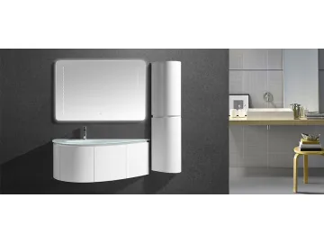 IL566 Wall Mount Bathroom Vanity Set with Mirror