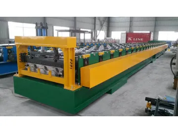 YX75-900 Floor Decking Roll Forming Machine