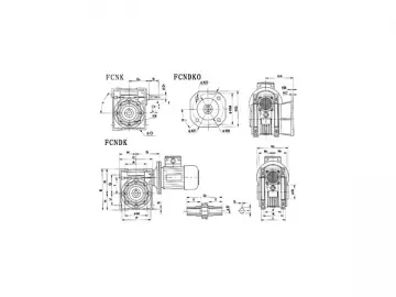 ABC Series Single Stage Worm Reducer