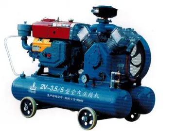 Diesel Driven Piston Compressor