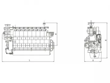 230 Series Marine Diesel Engine