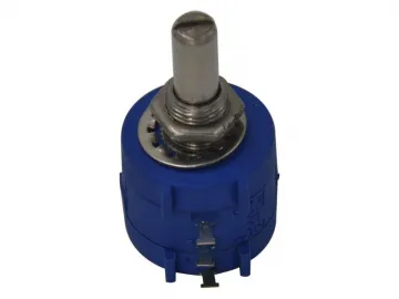 22mm Diameter Multi-turn Wire Wound Potentiometer, 3590S Series