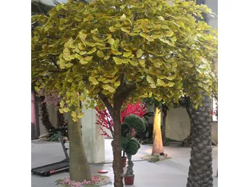 Artificial Plant Ginkgo Maidenhair Tree