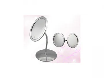 Adjustable Goose Neck Table Mirror