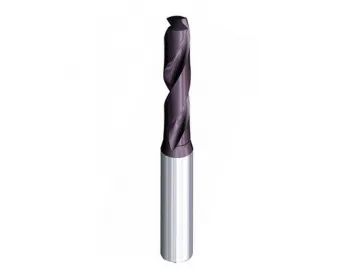 Solid Carbide Drills 3xD, DIN 6537, without Coolant Holes