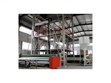 Plastic Blown Film Line  (Greenhouse Plastic Film Extruder)