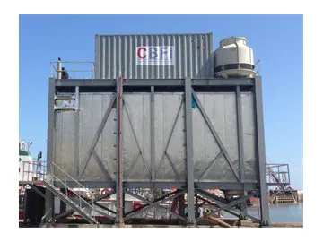 Mozambique--40T Flake Ice Rake Automatic Ice Storage System