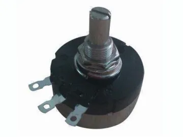 30mm Size Metal Round Shaft Rotary Potentiometer, RV30 Series