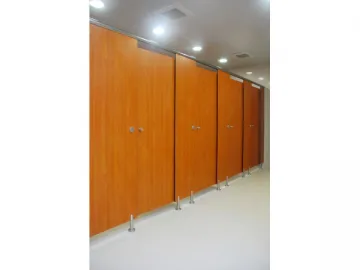 Compact Laminate Toilet Cubicle