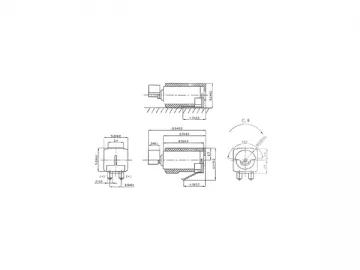 Φ4 Spring Reed Micro Vibrating Motor A6